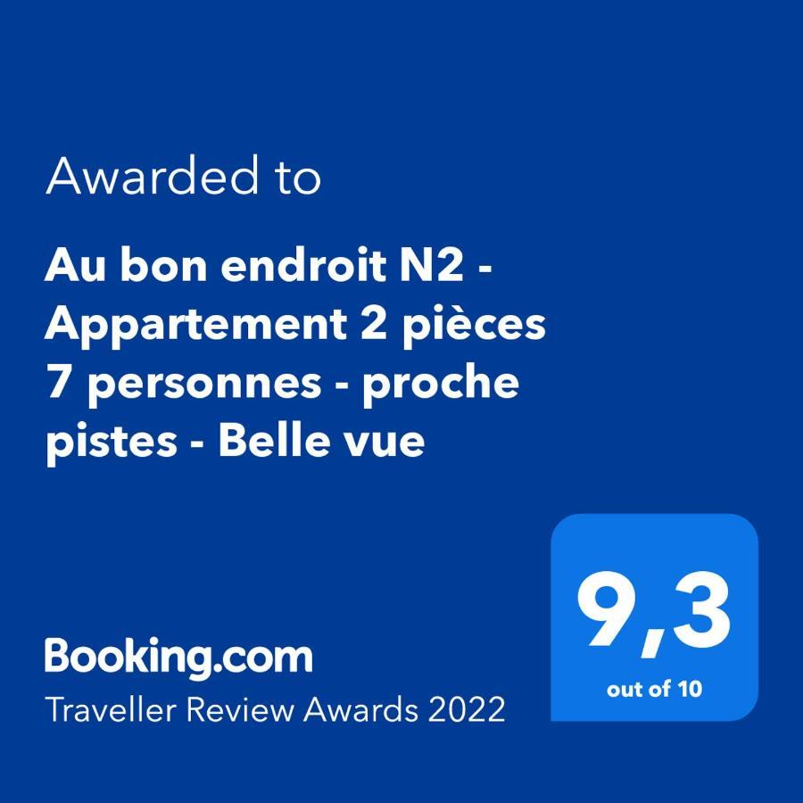 Au Bon Endroit N2 - Appartement 2 Pieces 7 Personnes - Proche Pistes - Belle Vue Orcières Dış mekan fotoğraf